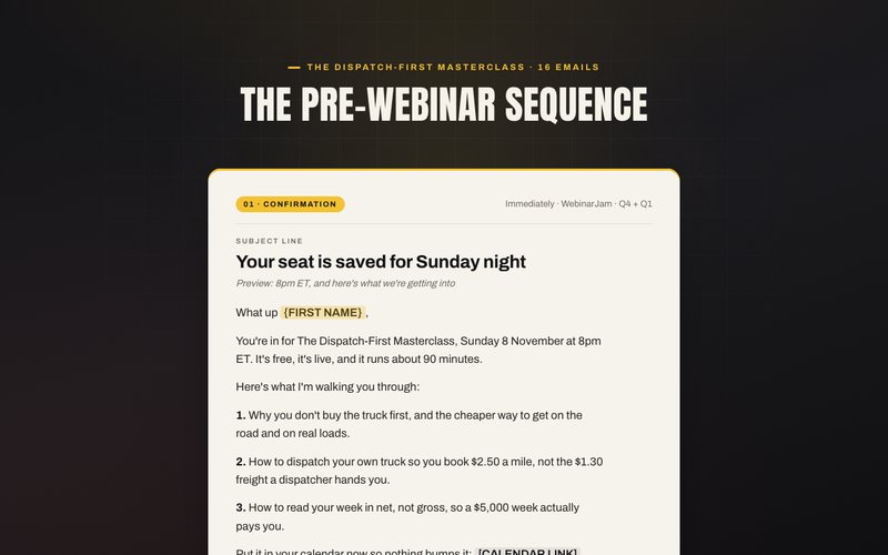 Pre-webinar preview